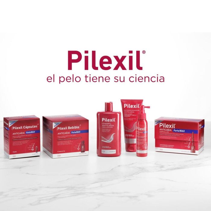 Pilexil Champú Anticaída, Pack Duplo 2 x 900 ml para Reducir la Caída del Cabello y Fortalecer la Estructura Capilar 1 Pilexil Champú Anticaída, Pack Duplo 2 x 900 ml para Reducir la Caída del Cabello y Fortalecer la Estructura Capilar 1