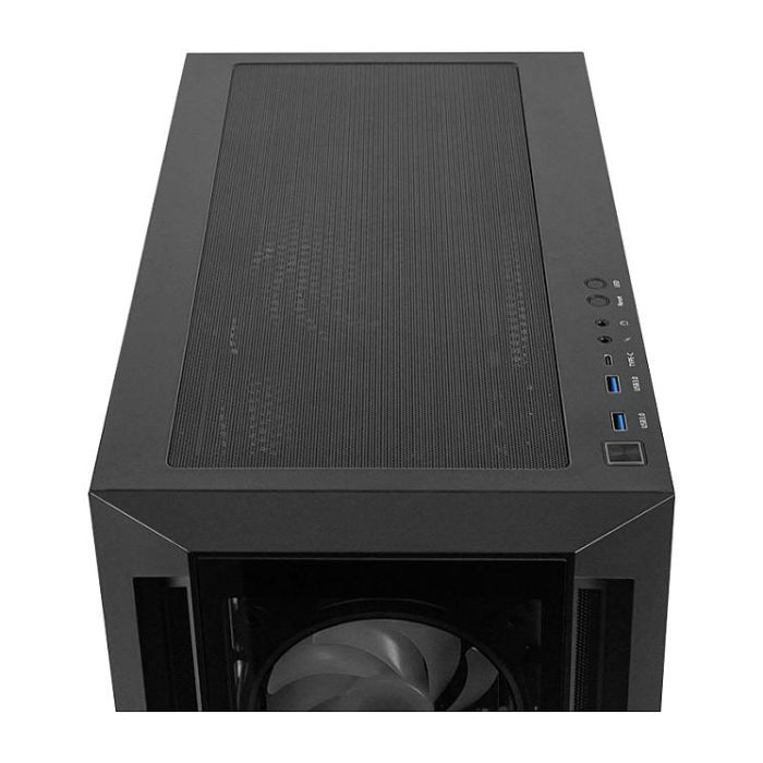 Chieftec GA-01B-TG-OP ATX Midi Tower Negro, Caja de PC para Gaming con Ventana de Cristal Templado 10