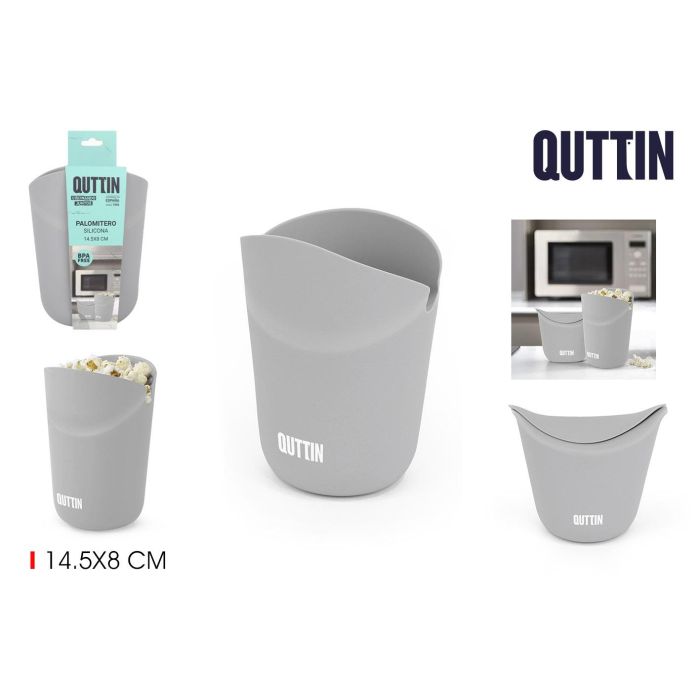 Palomitero Plegable de Silicona Quttin (24 Unidades) Palomitero Plegable de Silicona Quttin (24 Unidades)