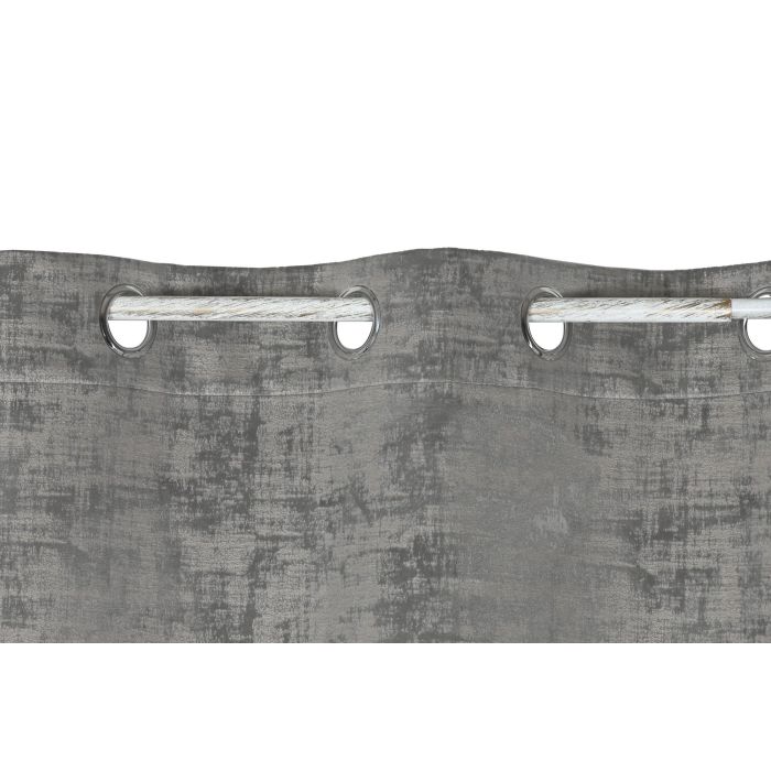 Cortina Urban DKD Home Decor Gris Claro 260 x 140 cm (2 Unidades) 1 Cortina Urban DKD Home Decor Gris Claro 260 x 140 cm (2 Unidades) 1