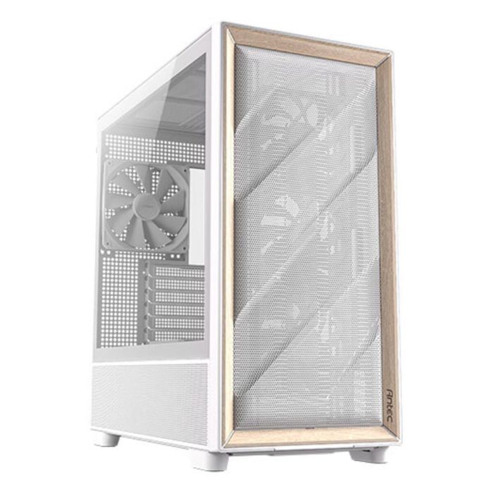 Antec FLUX Caja PC Midi Tower Blanco con 3 Ventiladores Frontales 120mm y 1 Trasero 140mm, Soporte HDD 3.5" y SSD 2.5" Antec FLUX Caja PC Midi Tower Blanco con 3 Ventiladores Frontales 120mm y 1 Trasero 140mm, Soporte HDD 3.5" y SSD 2.5"