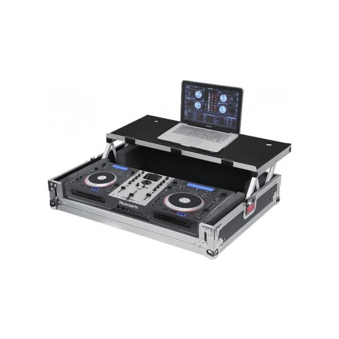 Gator Gtour Flightcase para Controlador, Compatible con Numark Mixdeck Express, NV, Pioneer DDJ-SR, Reloop Terminal Mix 4 4