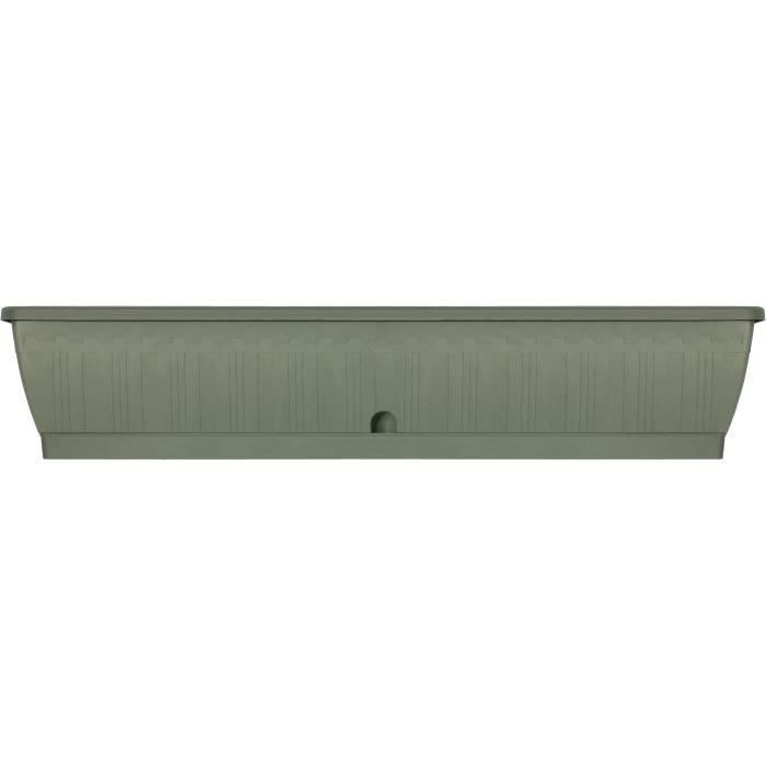 Garden Id 08200746 Jardinera Terraflor Verdigris 100 cm – Duradera, con Reserva de Agua, Reciclada y 100% Reciclable Garden Id 08200746 Jardinera Terraflor Verdigris 100 cm – Duradera, con Reserva de Agua, Reciclada y 100% Reciclable
