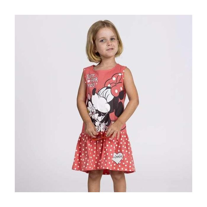 Vestido single jersey minnie 3 años 3