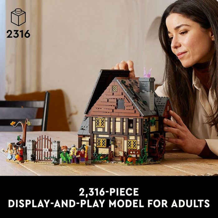 Lego 21341 Ideas Hocus Pocus Disney: La Mansión de las Hermanas Sanderson Set de Construcción para Adultos 6 Lego 21341 Ideas Hocus Pocus Disney: La Mansión de las Hermanas Sanderson Set de Construcción para Adultos 6