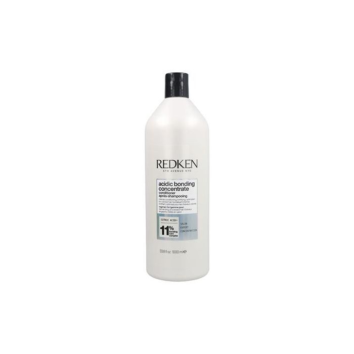 Redken Acid Bonding Concentrate Conditioner 11% - Acondicionador reparador para cabello dañado, 1000ml