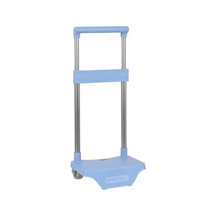 Carro Escolar Safta Portamochilas Pequeño Celeste Carro Escolar Safta Portamochilas Pequeño Celeste