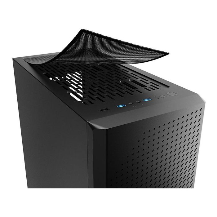 SHARKOON VS9 Midi Tower Negro ATX, micro ATX, Mini-ITX para PC con Gestión de Cables y Puertos USB 3.0 7