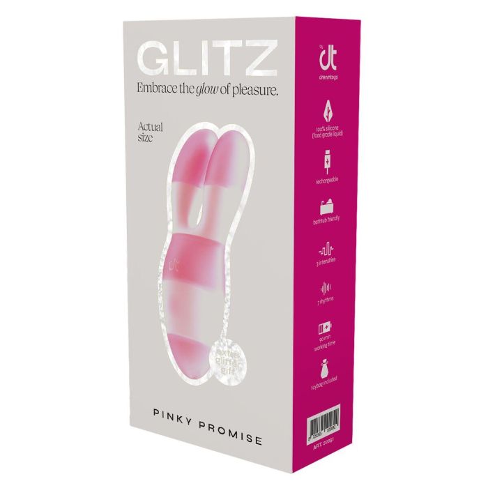 Bala Vibradora Dream Toys Glitz Rosa 1