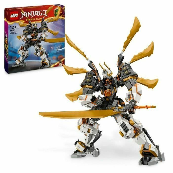 LEGO NINJAGO 71821 Dragón Titán de Cole - Robot Ninja y Juguete de Aventura