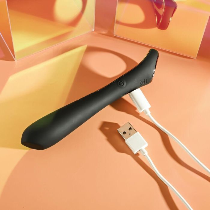 Vibrador Playboy Negro 12 Vibrador Playboy Negro 12