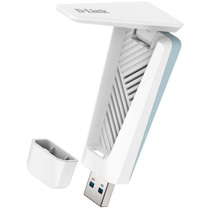 D-Link AX18U Adaptador USB Wi-Fi 6 AX1800 Doble Banda 2.4/5GHz para Streaming y Gaming con Seguridad WPA3 4