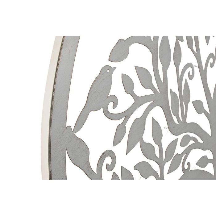 Decoracion Pared Cottage DKD Home Decor Blanco 2 x 99 x 99 cm 3 Decoracion Pared Cottage DKD Home Decor Blanco 2 x 99 x 99 cm 3