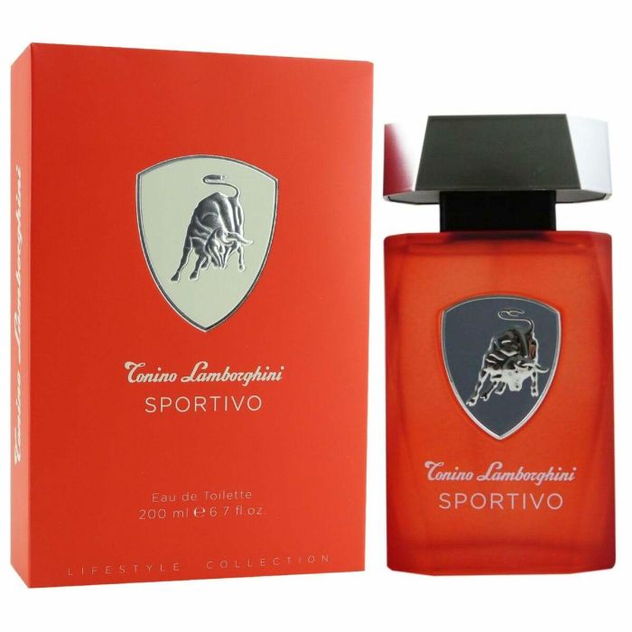 Perfume Hombre Tonino Lamborghini Sportivo EDT 200 ml Perfume Hombre Tonino Lamborghini Sportivo EDT 200 ml