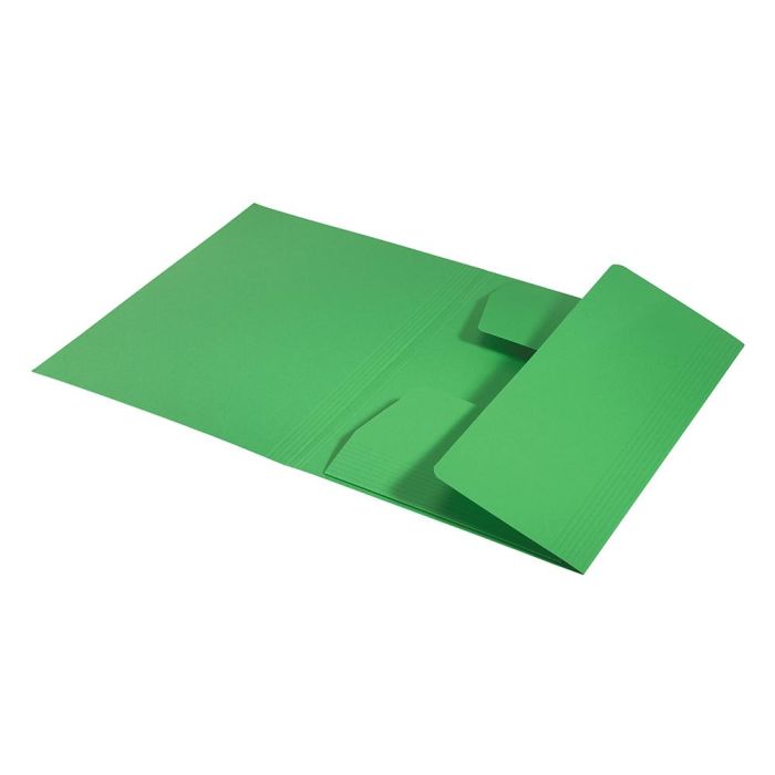 Subcarpeta Leitz Recycle Con Tres Solapas Din A4 Carton 100% Reciclable Verde 6