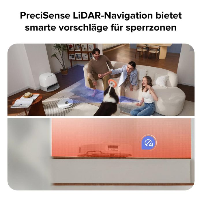 Roborock Qrevo Curv 5A1 Robot Aspirador y Fregador con Estación Base Multifunción Sin Bolsa, Color Negro y Blanco Roborock Qrevo Curv 5A1 Robot Aspirador y Fregador con Estación Base Multifunción Sin Bolsa, Color Negro y Blanco