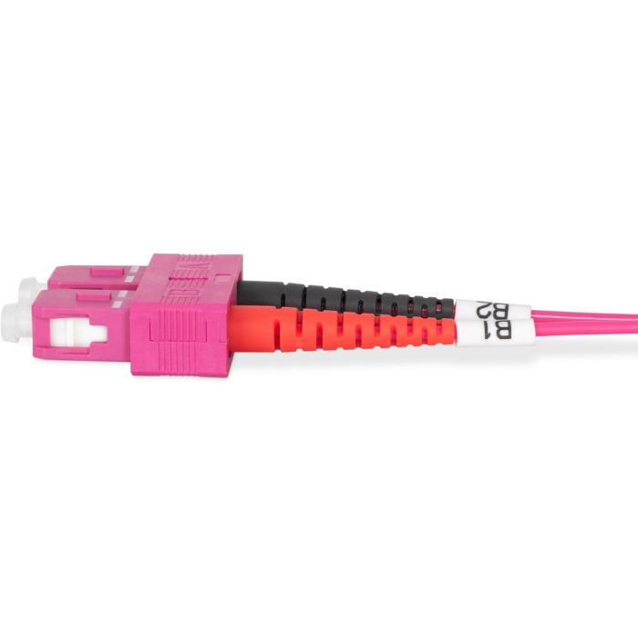 Digitus Cable de Fibra Óptica SC/SC Multimodo Dúplex OM4 - 1m Latiguillo LSZH para Redes de Alta Velocidad 1
