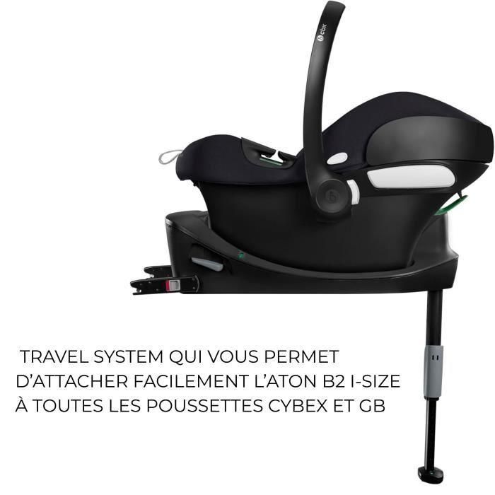 CYBEX CYB4063846220427 Silla Coche Bebé Cosy Aton B2 I-Size con Base One Bay Blue Incluida - Azul 3 CYBEX CYB4063846220427 Silla Coche Bebé Cosy Aton B2 I-Size con Base One Bay Blue Incluida - Azul 3