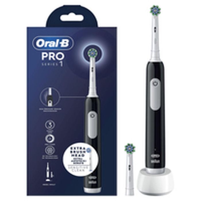 Oral-B PRO SERIES 1 NEGRO Cepillo Eléctrico Recargable con Tecnología 3D y Temporizador de 2 Minutos para Encías Sanas 10