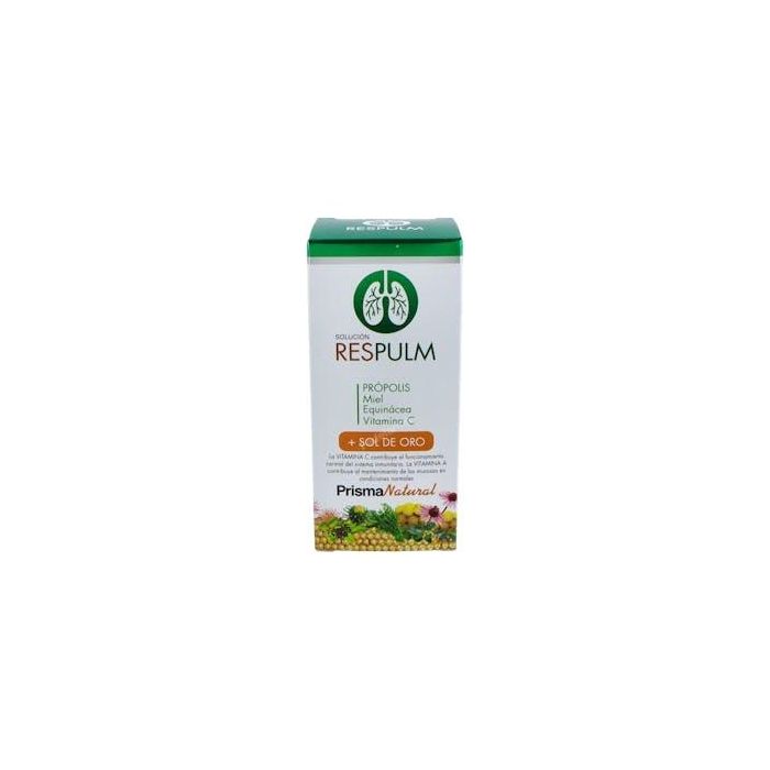 PRISMA NATURAL Respulm Suplemento con plantas, própolis y vitamina C para el sistema inmune, líquido 250ml