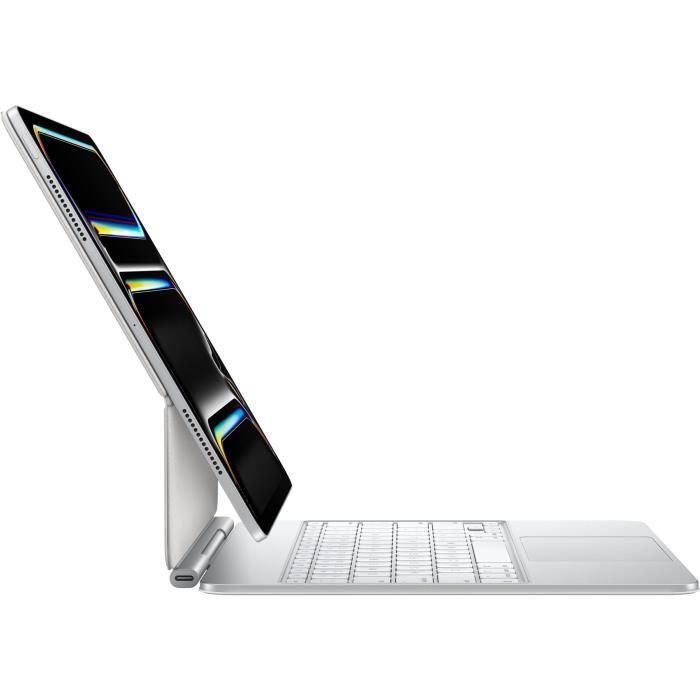 Apple - Magic Keyboard para iPad Pro 13 (M4) - Blanco 1 Apple - Magic Keyboard para iPad Pro 13 (M4) - Blanco 1