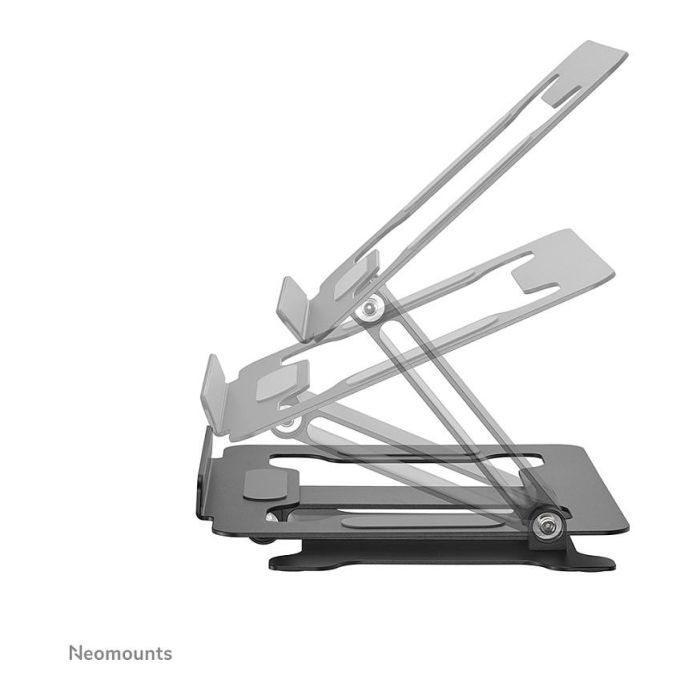 Neomounts DS20-740BL1 Soporte para portátil para pantallas de 11-15", hasta 5 kg, altura ajustable 1,7-16,8 cm, plegable, compacto, negro 16
