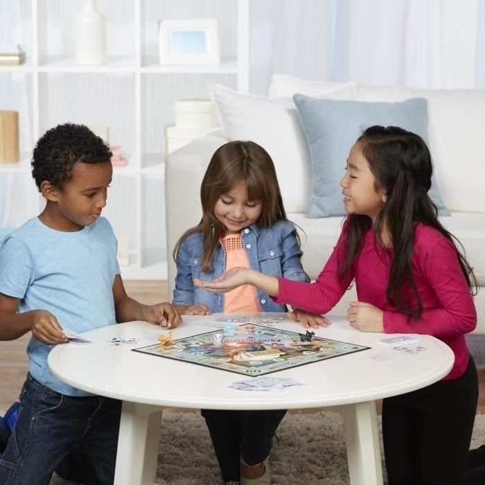 Hasbro Games A6984 Monopoly Junior Juego de mesa clásico para niños, versión en francés, edad recomendada +5 años, diversión familiar 3 Hasbro Games A6984 Monopoly Junior Juego de mesa clásico para niños, versión en francés, edad recomendada +5 años, diversión familiar 3