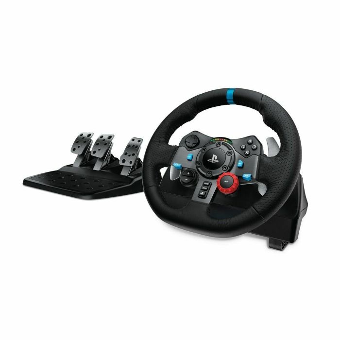 Logitech G29 Driving Force Volante y Pedales, Retroalimentación de Fuerza para PC, PlayStation 5, PS4 y PS3, USB Alámbrico 54 Logitech G29 Driving Force Volante y Pedales, Retroalimentación de Fuerza para PC, PlayStation 5, PS4 y PS3, USB Alámbrico 54