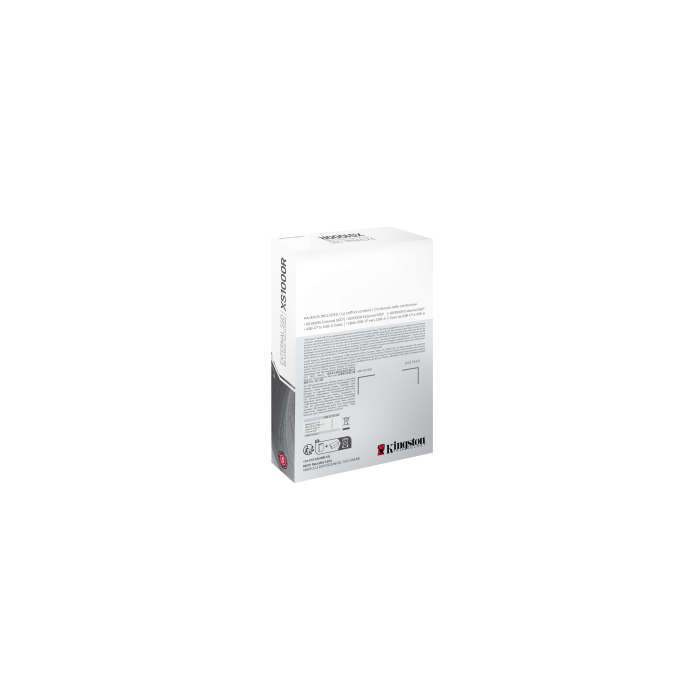 Disco Externo SSD Kingston XS1000 1TB/ USB 3.2/ Rojo 5 Disco Externo SSD Kingston XS1000 1TB/ USB 3.2/ Rojo 5