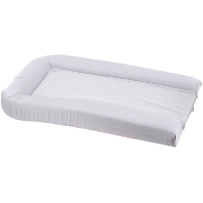 Domiva Cambiador de PVC Suave y Cómodo con 2 Esponjas Extraíbles 42x70 cm Blanco 1 Domiva Cambiador de PVC Suave y Cómodo con 2 Esponjas Extraíbles 42x70 cm Blanco 1
