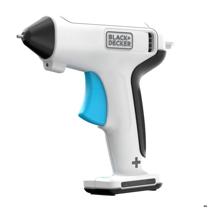Black+Decker Pistola de Cola BCGL115-XJ 3,6V para Barra de Silicona Ø7 mm con Carga USB Tipo C y Luz LED 0 Black+Decker Pistola de Cola BCGL115-XJ 3,6V para Barra de Silicona Ø7 mm con Carga USB Tipo C y Luz LED 0