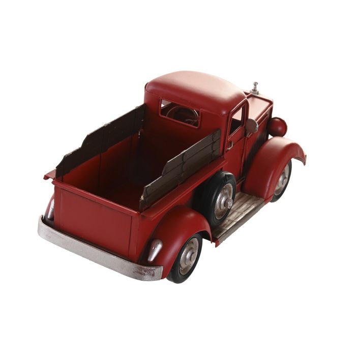 DKD Home Decor Vehiculo Decoracion Vintage Amarillo Rojo Metal 25 x 11.5 x 11 cm (4 Unidades) 2
