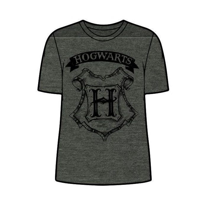 WARNER BROS. DISCOVERY Camiseta Hogwarts Harry Potter para mujer, Talla XL, poliéster/algodón