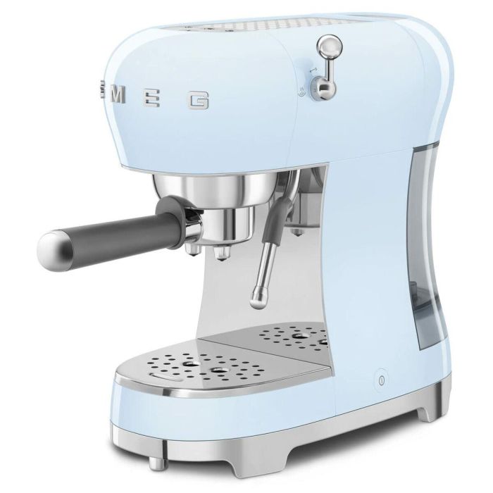 Cafetera Express de Brazo Smeg ECF02PBEU Azul 1,1 L 1 Cafetera Express de Brazo Smeg ECF02PBEU Azul 1,1 L 1