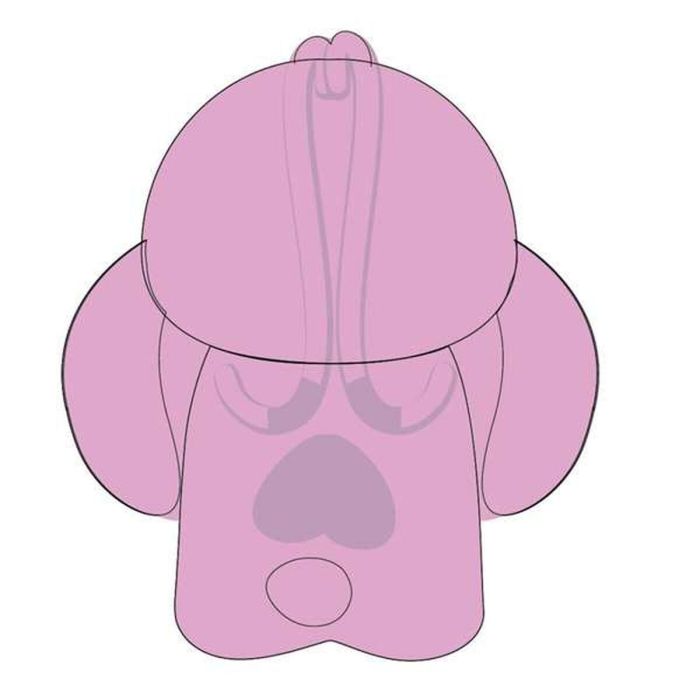 Mordedor de perro Stitch Angel Rosa 10 X 13 X 5 CM 2