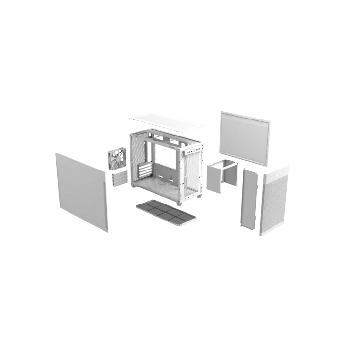 ASUS AP201 PRIME CASE TG WHITE Mini Tower Blanco 7 ASUS AP201 PRIME CASE TG WHITE Mini Tower Blanco 7