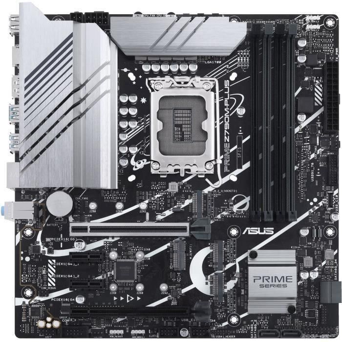 Asus PRIME Z790M-PLUS ASU4711387025741 Placa base Intel Z790 LGA 1700 micro ATX 0 Asus PRIME Z790M-PLUS ASU4711387025741 Placa base Intel Z790 LGA 1700 micro ATX 0