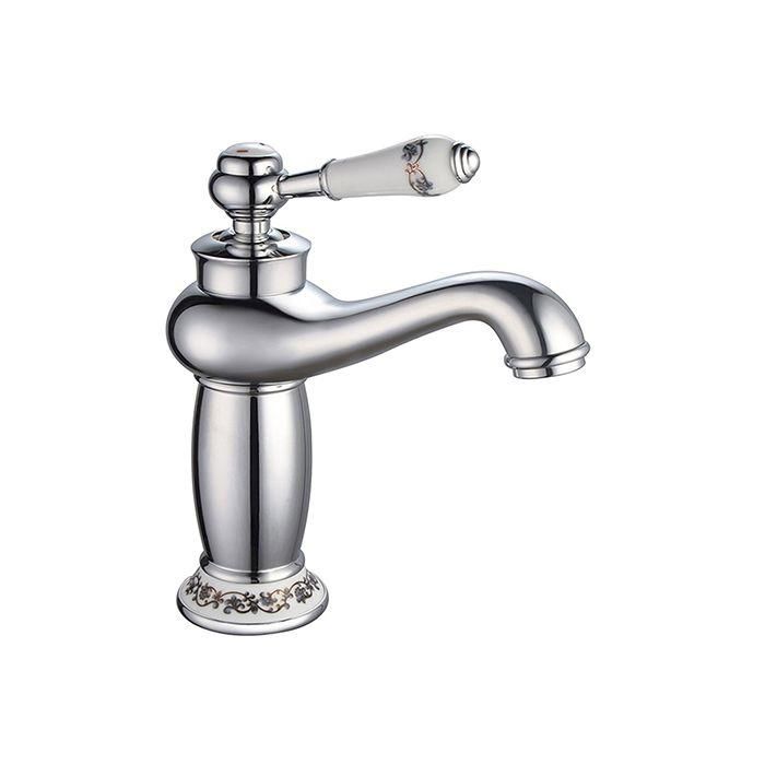 ROUSSEAU Mezclador monomando de lavabo MARPLE cromo ROUSSEAU Mezclador monomando de lavabo MARPLE cromo
