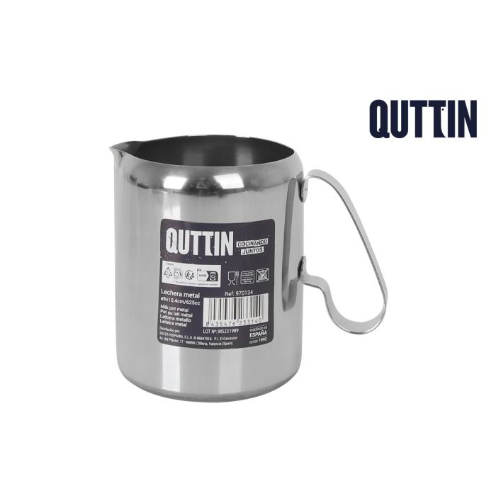 Lechera de metal Quttin 625 cc (12 Unidades) Lechera de metal Quttin 625 cc (12 Unidades)