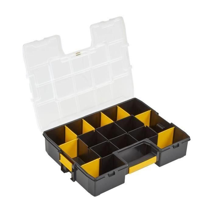 Organizador vacío STANLEY Sortmaster 17 compartimentos 1 Organizador vacío STANLEY Sortmaster 17 compartimentos 1