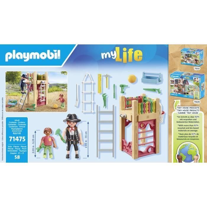 Starter Pack Carpinteria C/ Torre De Juegos 71475 Playmobil 3 Starter Pack Carpinteria C/ Torre De Juegos 71475 Playmobil 3