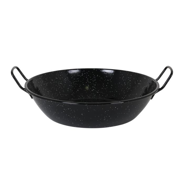 La Estrella Paellera Honda Bordonada Jaspeada 40 cm 9 L (8 Unidades)