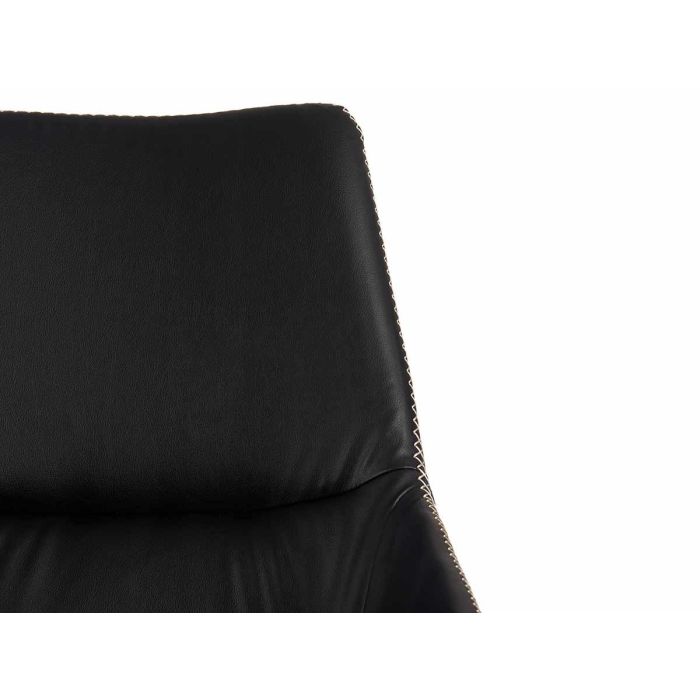 Sillon Negro Clasico Liso Con Borde Trenzado Giftdecor 50X87CM (2 Unidades) 3 Sillon Negro Clasico Liso Con Borde Trenzado Giftdecor 50X87CM (2 Unidades) 3