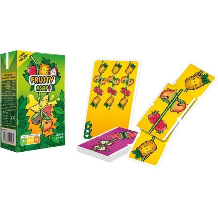 Asmodee Fruity Asap Juego de Velocidad a partir de 7 años Idioma Francés 1