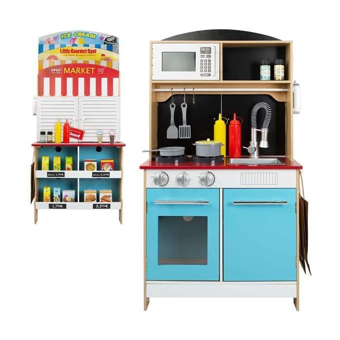 Cocina heladería de madera woomax 60x40x109 cm 8 Cocina heladería de madera woomax 60x40x109 cm 8