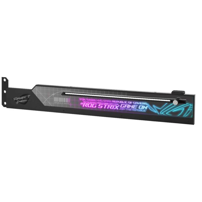 ASUS ROG-STRIX-HOLDER Soporte Universal para Tarjeta Gráfica con Iluminación RGB Multicolor 0 ASUS ROG-STRIX-HOLDER Soporte Universal para Tarjeta Gráfica con Iluminación RGB Multicolor 0