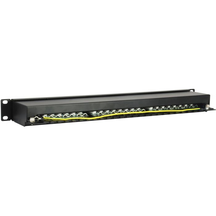 Equip Patchpanel 24x RJ45 Cat5e 19" FTP 1HE schwarz 1