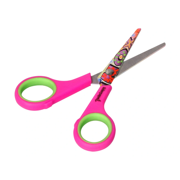 Liderpapel Tijeras Hip Hop 14cm Hojas Acero Inoxidable Mango Plástico Punta Redonda Unidad 3 Liderpapel Tijeras Hip Hop 14cm Hojas Acero Inoxidable Mango Plástico Punta Redonda Unidad 3