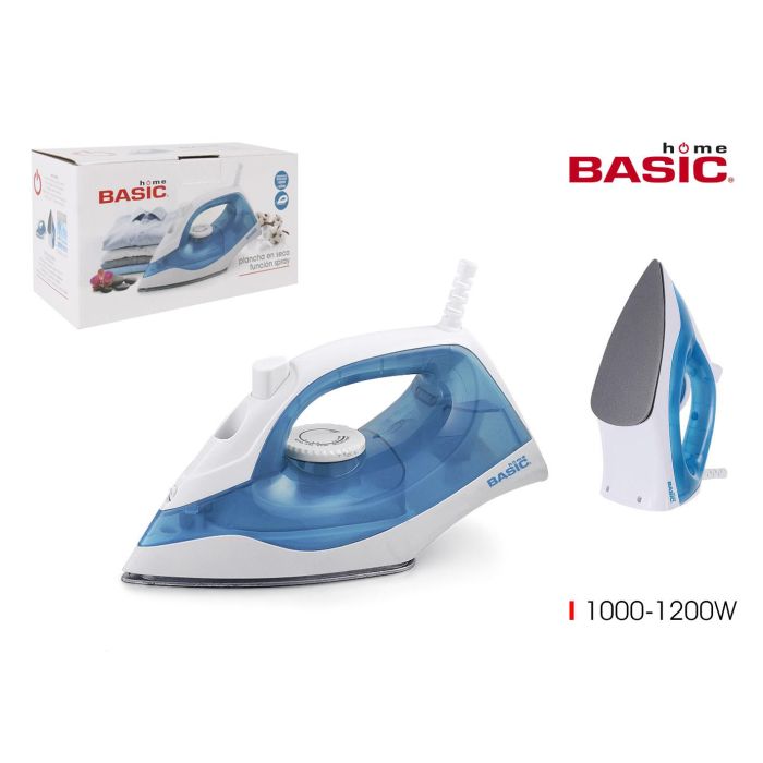 Plancha de Vapor Basic Home 1000-1200W (6 Unidades) Plancha de Vapor Basic Home 1000-1200W (6 Unidades)