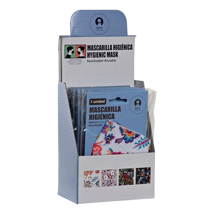 Mascarilla Higiénica DKD Home Decor Multicolor 4 Unidades 2 Mascarilla Higiénica DKD Home Decor Multicolor 4 Unidades 2